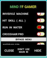 mind ff gamer vip injector