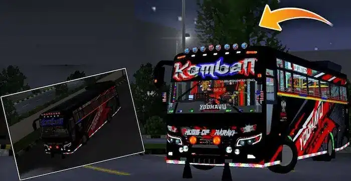 Bus Simulator Indonesia Komban Skin apk download